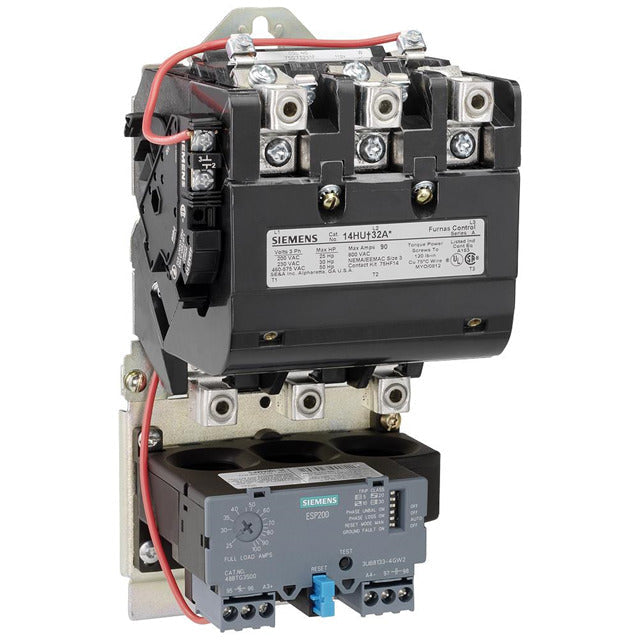 Siemens 14HUG32AA Motor Starter | 3P 3Ph 600V 100A 220V Coil Class 14