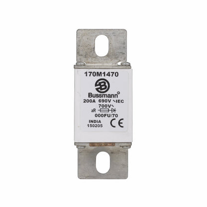 Bussmann 170M1470 Low Voltage 690V 200A Fuse - Essential Electric Supply