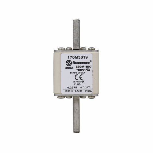 Bussmann 170M3019 Low Voltage 690V 400A Fuse - Essential Electric Supply