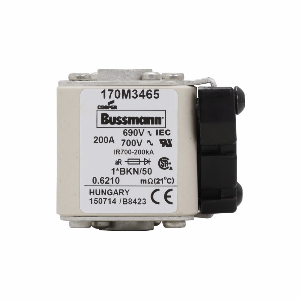 Bussmann 170M3465 Low Voltage 690V 200A Fuse - Essential Electric Supply