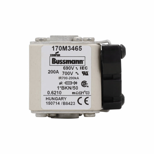 Bussmann 170M3465 Low Voltage 690V 200A Fuse - Essential Electric Supply