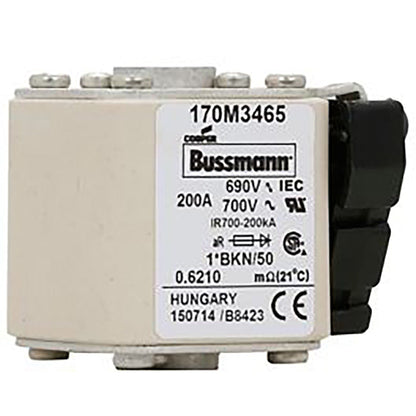 Bussmann 170M3465 Low Voltage Fuse | 690V 200A BKN