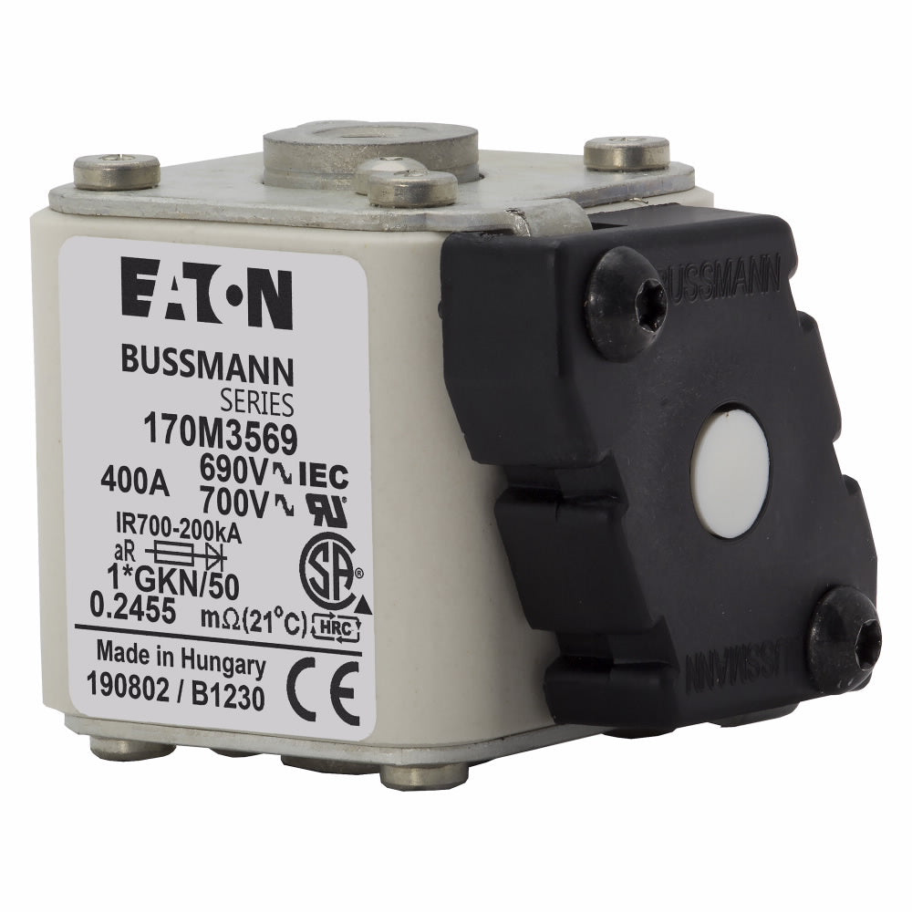 170M3569 Bussmann  Low Voltage Fuse
 700V  400A Fuse - Essential Electric Supply