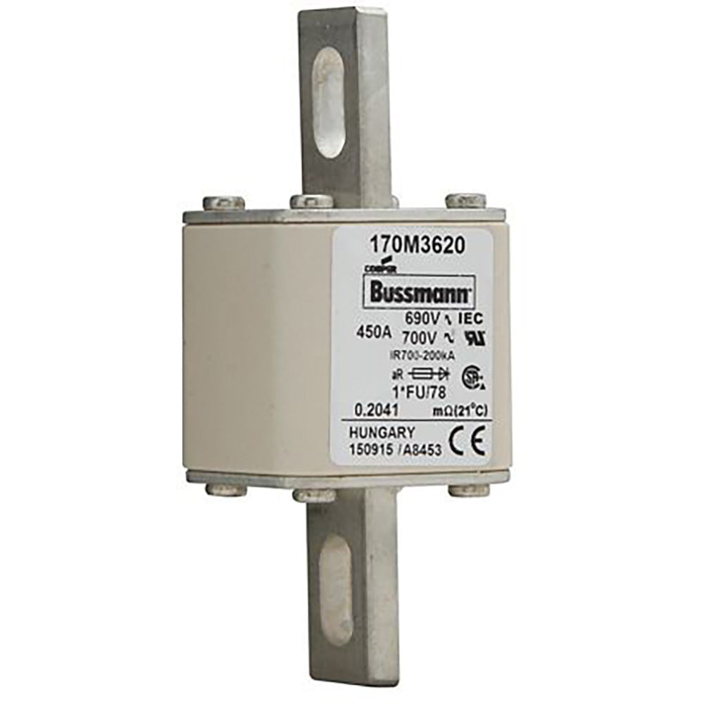 Bussmann 170M3620 Medium Voltage Fuse 700V 450A USSTYLE
