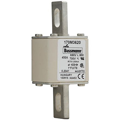 Bussmann 170M3620 Medium Voltage Fuse 700V 450A USSTYLE