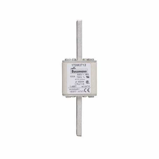 Bussmann 170M3712 Low Voltage 690V 100A Fuse - Essential Electric Supply
