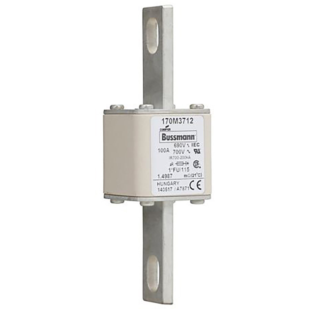 Bussmann 170M3712 Low Voltage Fuse | 690V 100A 200kA@690Vac aR USSTYLE