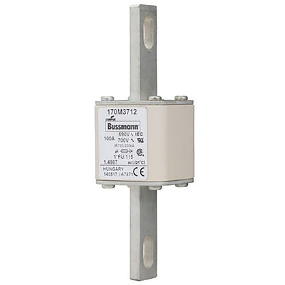 Bussmann 170M3712 Low Voltage Fuse | 690V 100A 200kA@690Vac aR USSTYLE