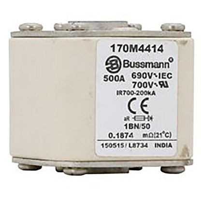 Bussmann 170M4414 Low Voltage Fuse | 690V 500A 200kA@690V aR