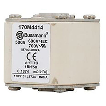 Bussmann 170M4414 Low Voltage Fuse | 690V 500A 200kA@690V aR