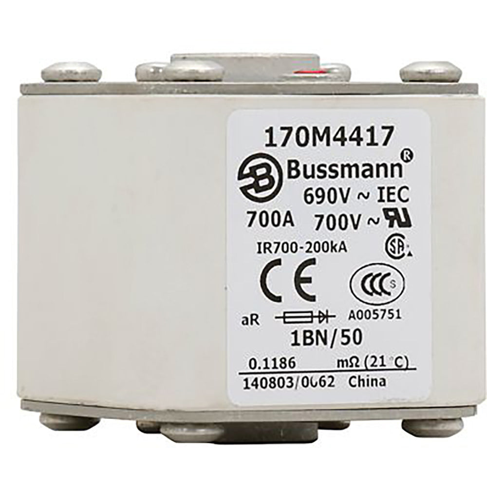 Bussmann 170M4417 Low Voltage Fuse | 690V 700A 200kA@690V aR