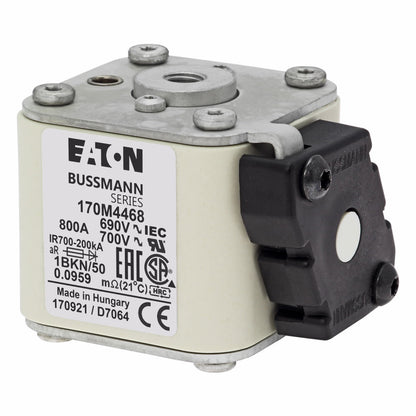 170M4468 Bussmann  Low Voltage Fuse
 690V  800A Fuse - Essential Electric Supply