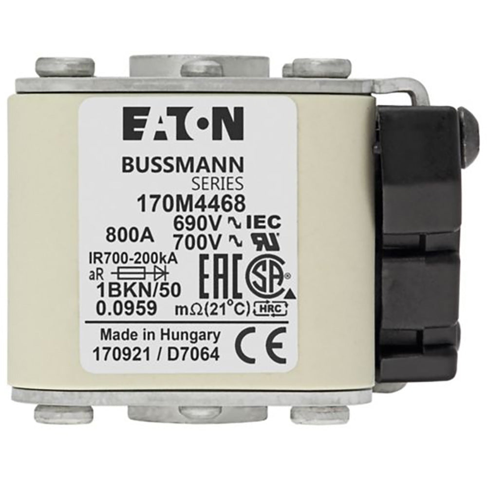 Bussmann 170M4468 Low Voltage Fuse 690V 800A 200kA@690V aR
