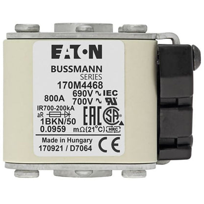 Bussmann 170M4468 Low Voltage Fuse 690V 800A 200kA@690V aR