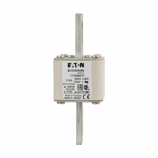 Bussmann 170M4610 Low Voltage 690V 315A Fuse - Essential Electric Supply