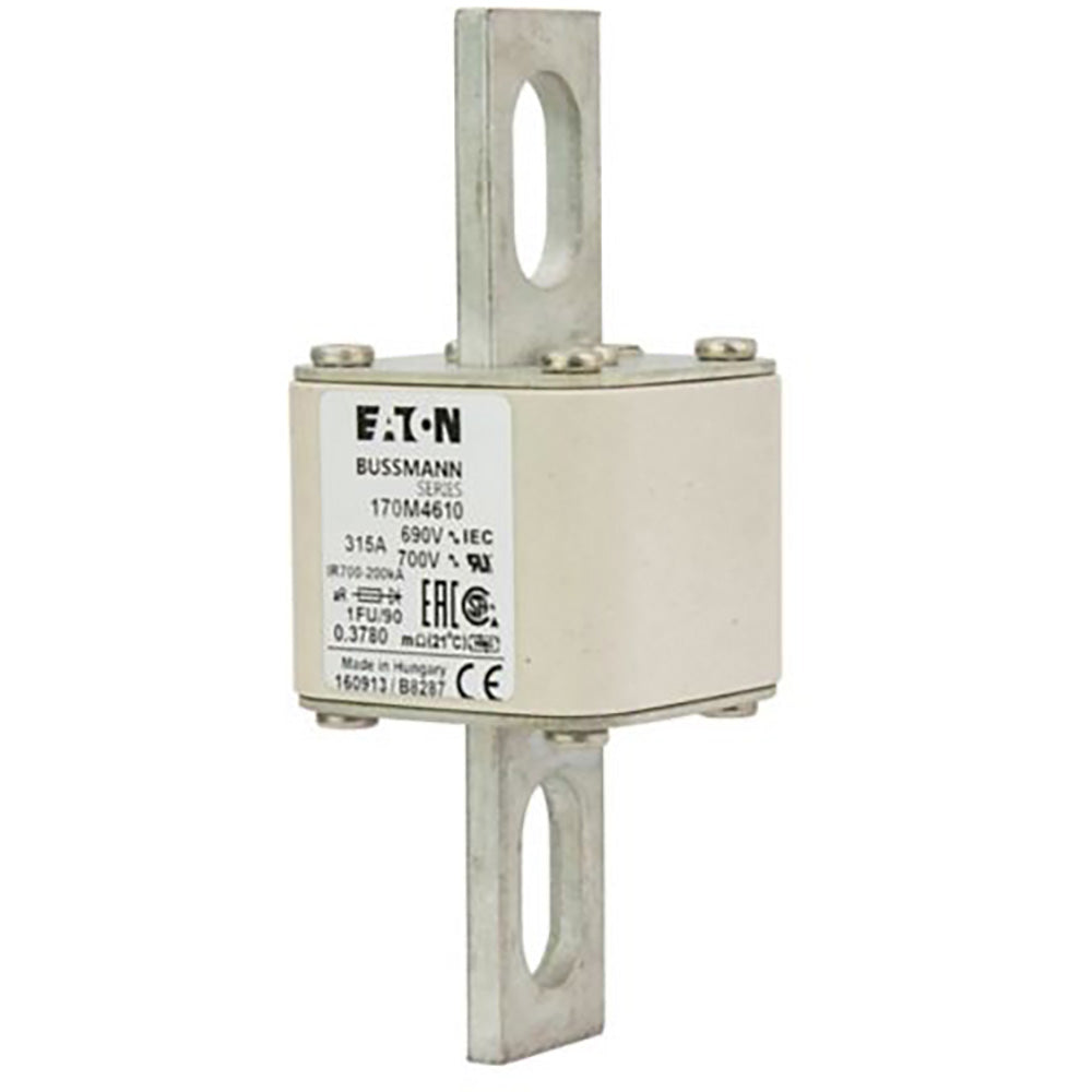 Bussmann 170M4610 Low Voltage Fuse | 690V 315A 200kA@690V aR USSTYLE