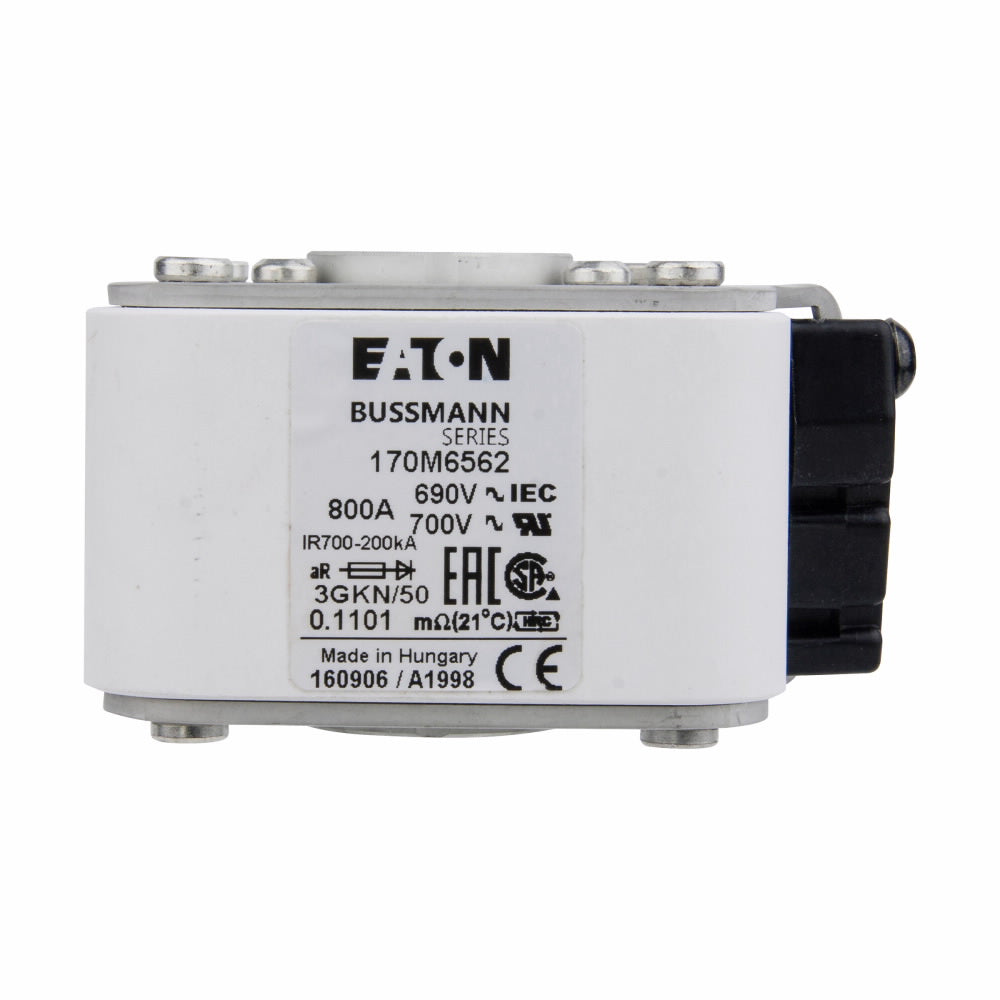 170M6562 Bussmann  Low Voltage Fuse
 700V  800A Fuse - Essential Electric Supply