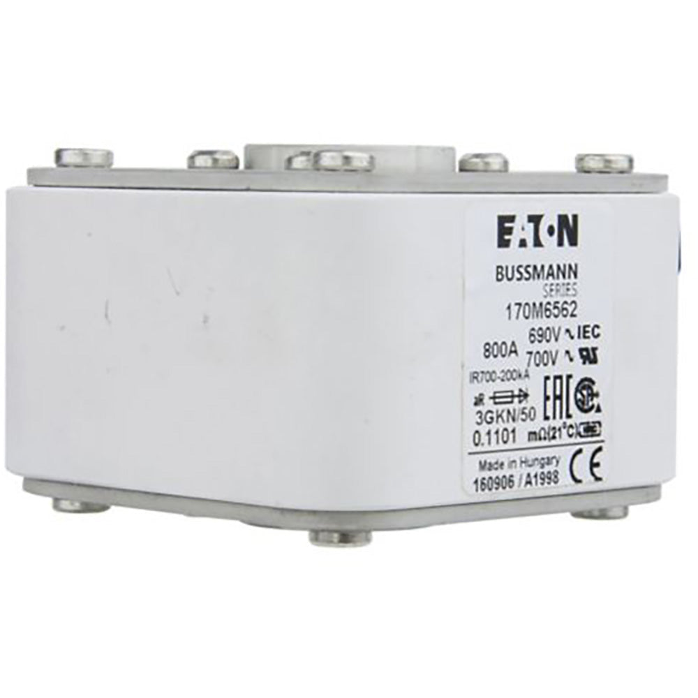 Bussmann 170M6562 Low Voltage Fuse | 700V 800A 200kA@700V aR