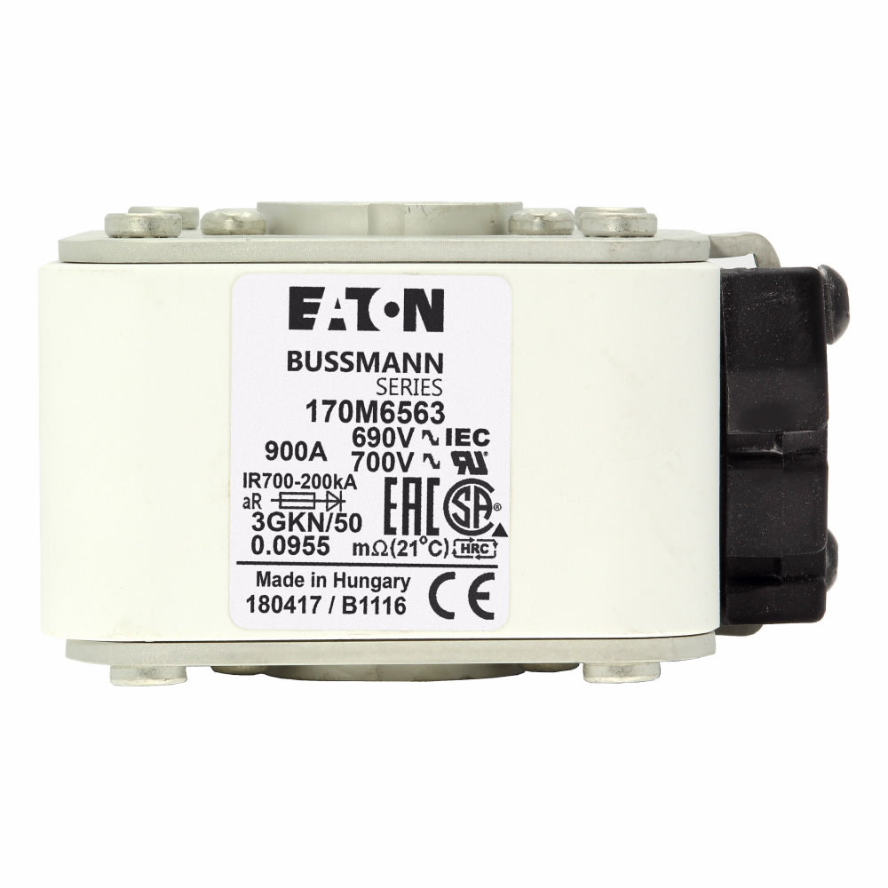 170M6563 Bussmann  Low Voltage Fuse
 700V  900A Fuse - Essential Electric Supply