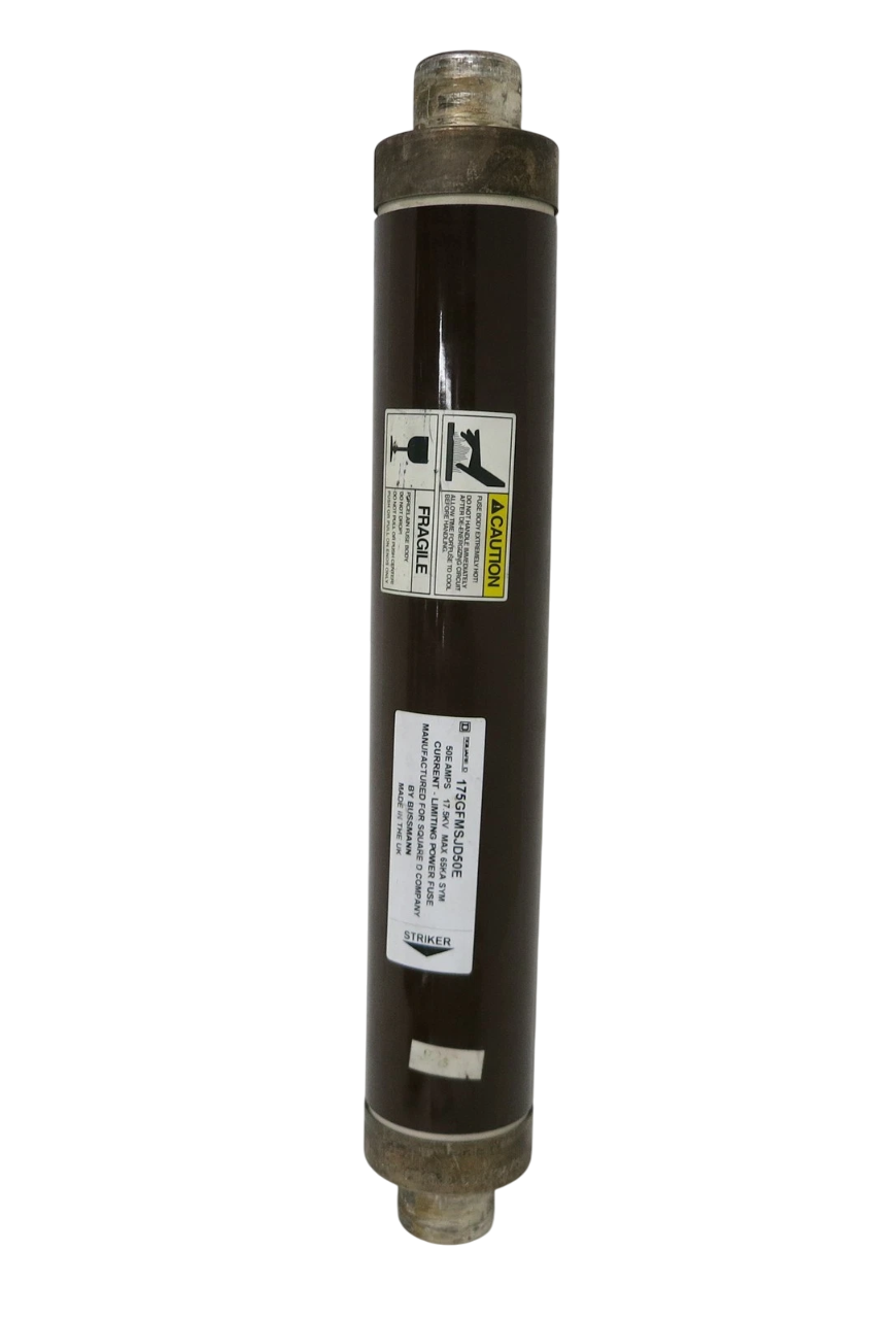 Eaton 175GFMSJD50E Medium Voltage Fuse | 17500V 50A 65kA@17.5kV GFMSJD