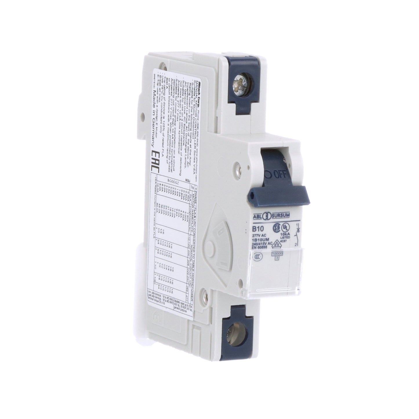 Altech Corp 1B10UM Molded Case Circuit Breaker