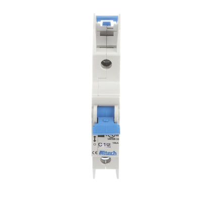 Altech 1CU10L Circuit Breaker | 277V 10A 1P 10kA@277V Thermal Magnetic