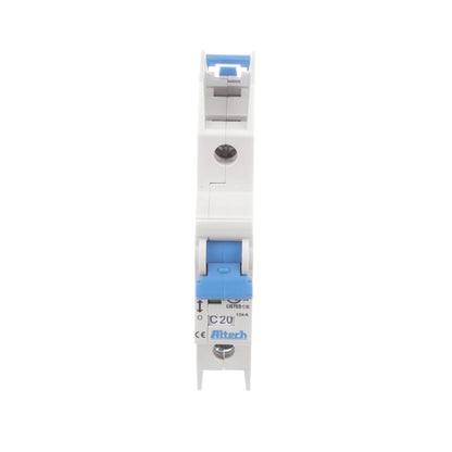Altech 1CU20L Circuit Breaker | 20A 1P 10kA@480Y/277V Feed-Thru