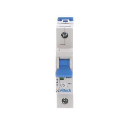 Altech 1CU5R Circuit Breaker | 5A 1P 10kA@480Y/277V Feed-Thru