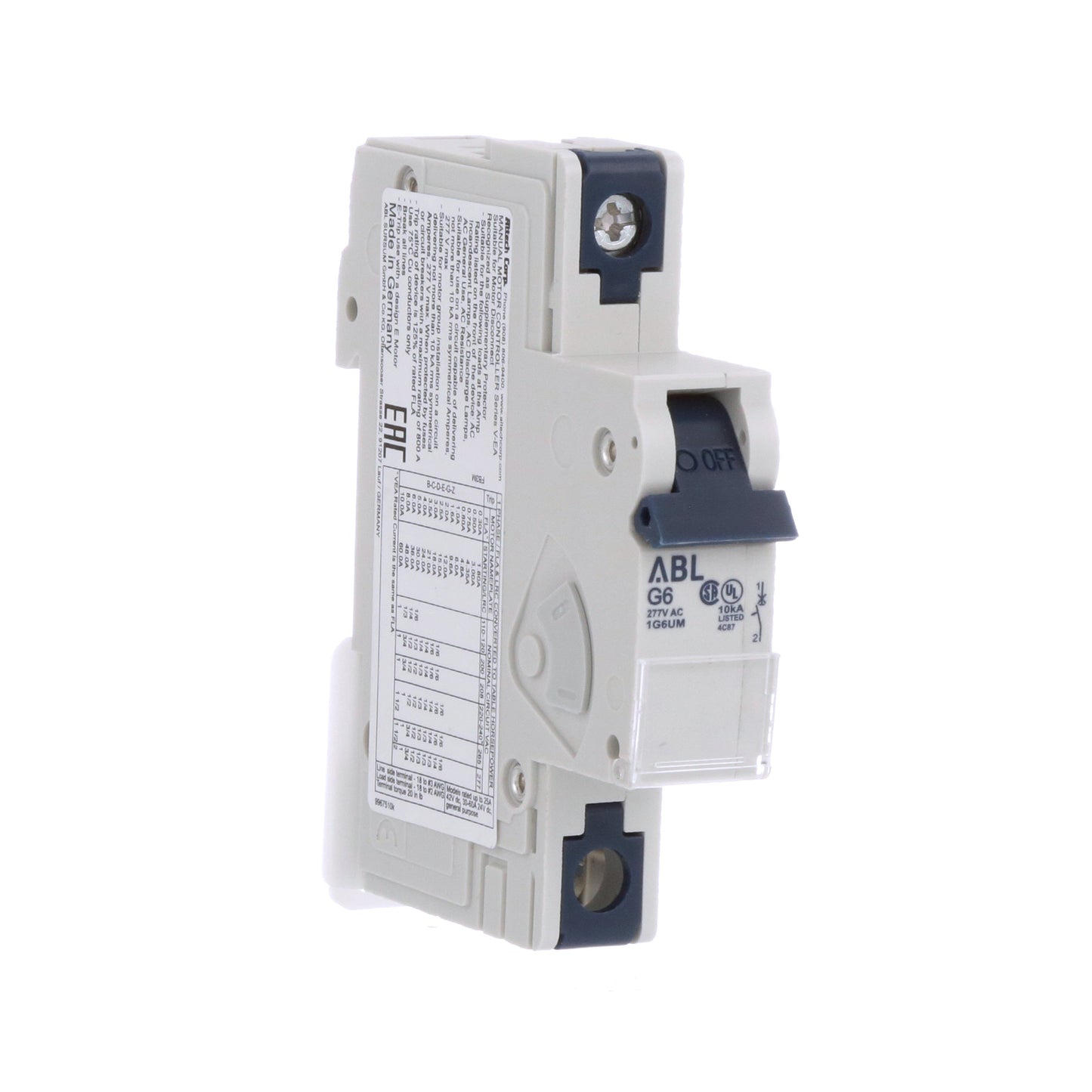 Altech Corp 1G6UM Molded Case Circuit Breaker