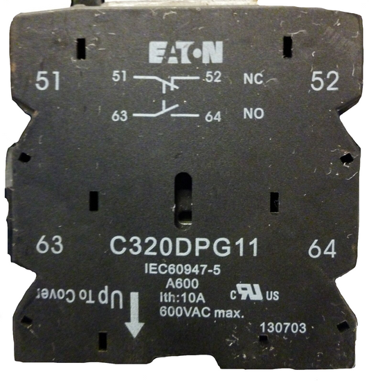 C320DPG11 Cutler Hammer Freedom Series Contactor And Motor Starter Auxiliaries - Essential Electric Supply