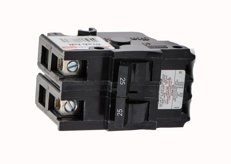 Federal Pacific NA225 Circuit Breaker | 240V 25A 2P 10kA@240V Plug-In Stab-Lok