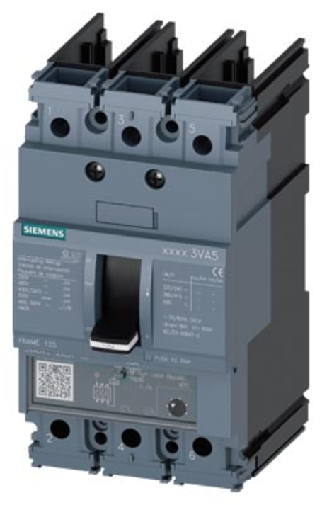 3VA5180-6EF31-0AA0 Distribution Equipment | 690 VAC, 500 VDC 690 VAC/500 VDCV