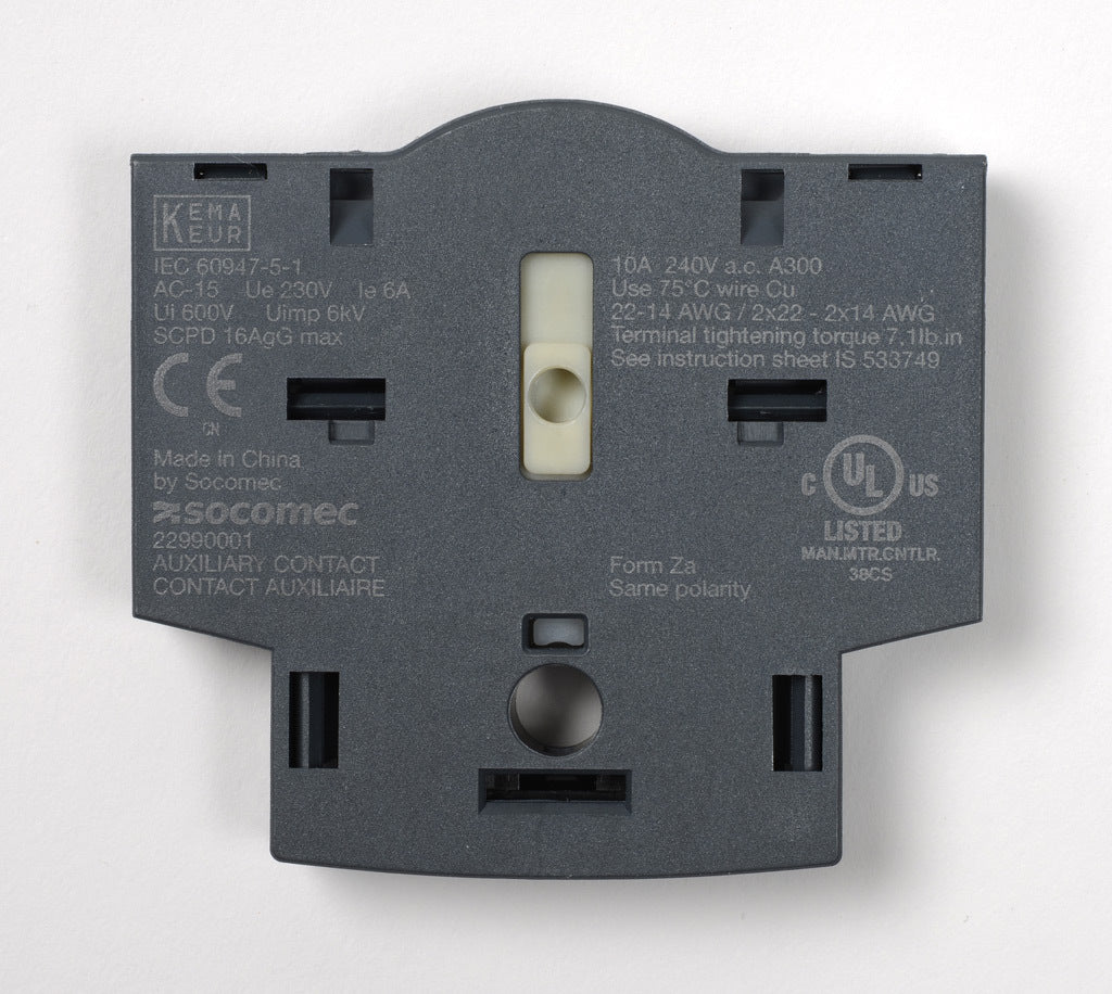Ferraz Shawmut 22990001 Auxiliary Contact | Motor Control