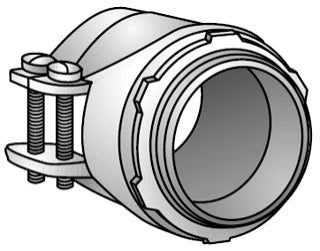 OZ/Gedney 24150T Cable Connector | Armored Grounding NEC/CEC Certified