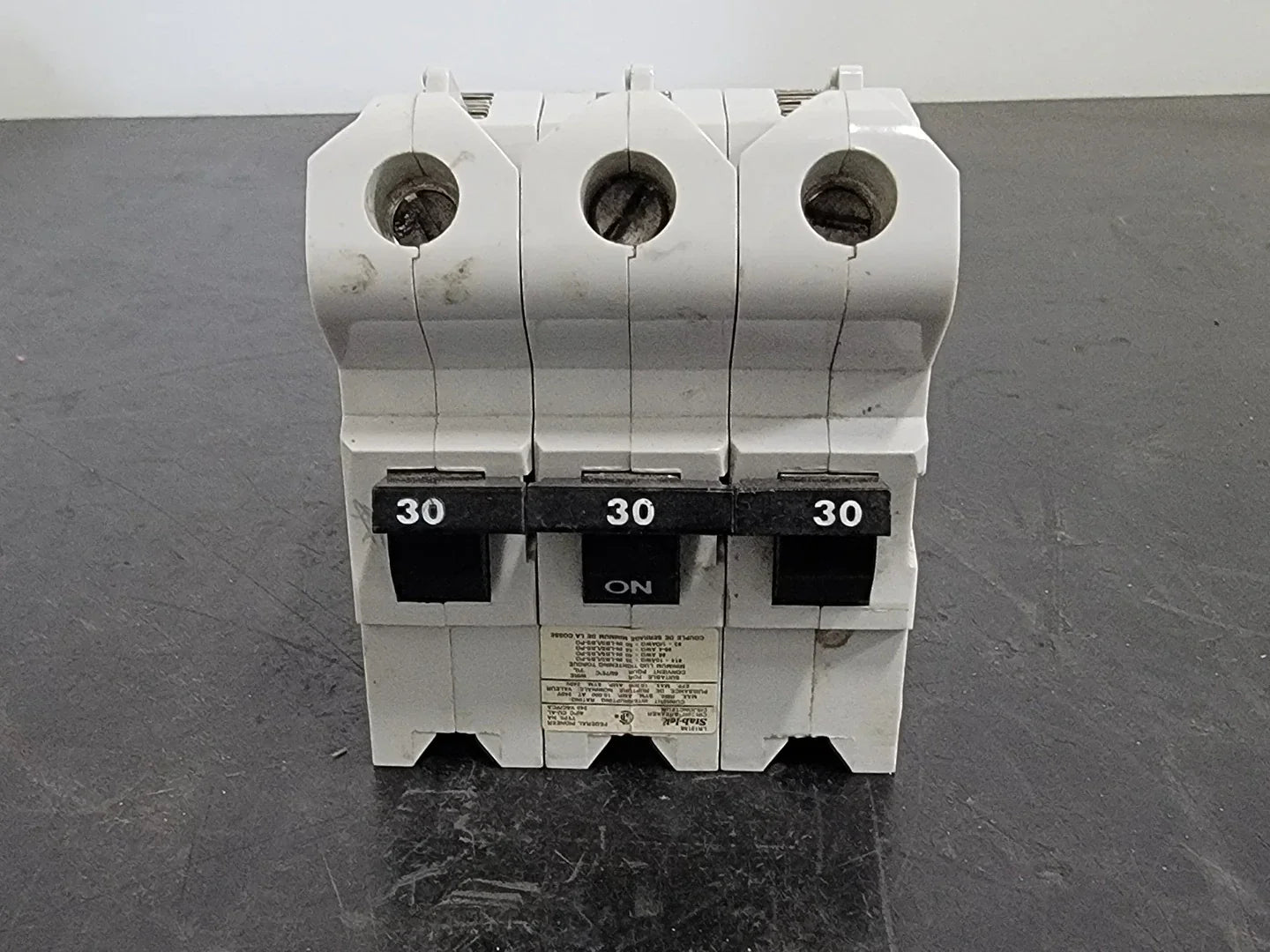 Federal Pacific NA330 Circuit Breaker | 240V 30A 3P 10kA@240V Plug-In Stab-Lok