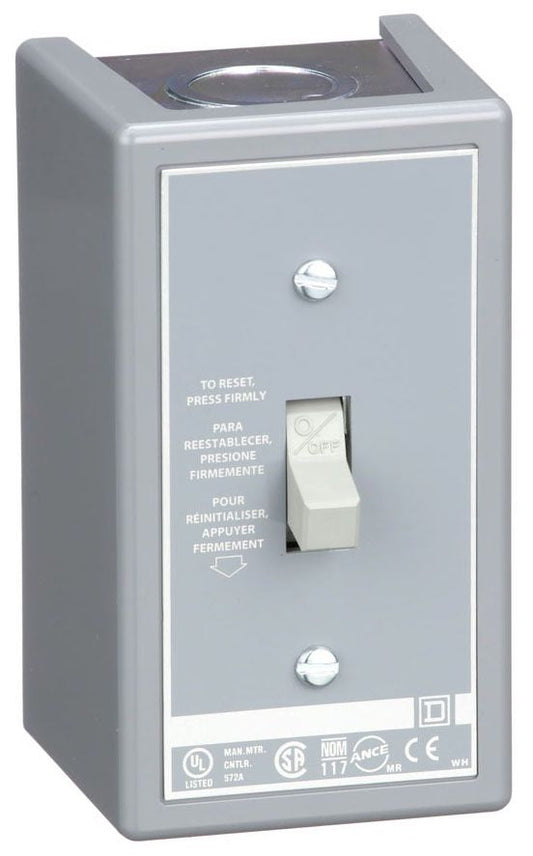 2510FG1 Square D Class 2510 Motor Starter 277V 16A 1 Pole Nema 00 V Cloil - Essential Electric Supply