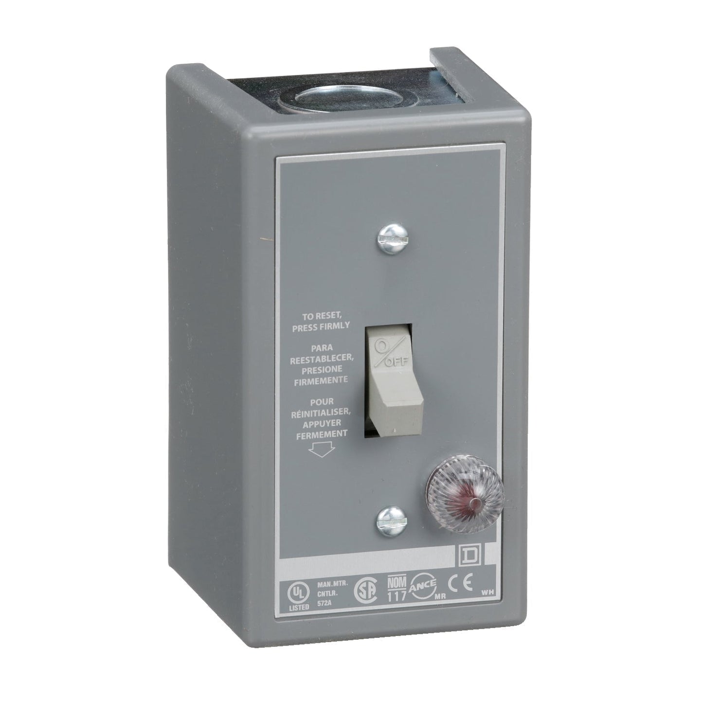 Square D 2510FG6P Motor Starter | 2 Pole 1 Phase 277V 16A Class 2510