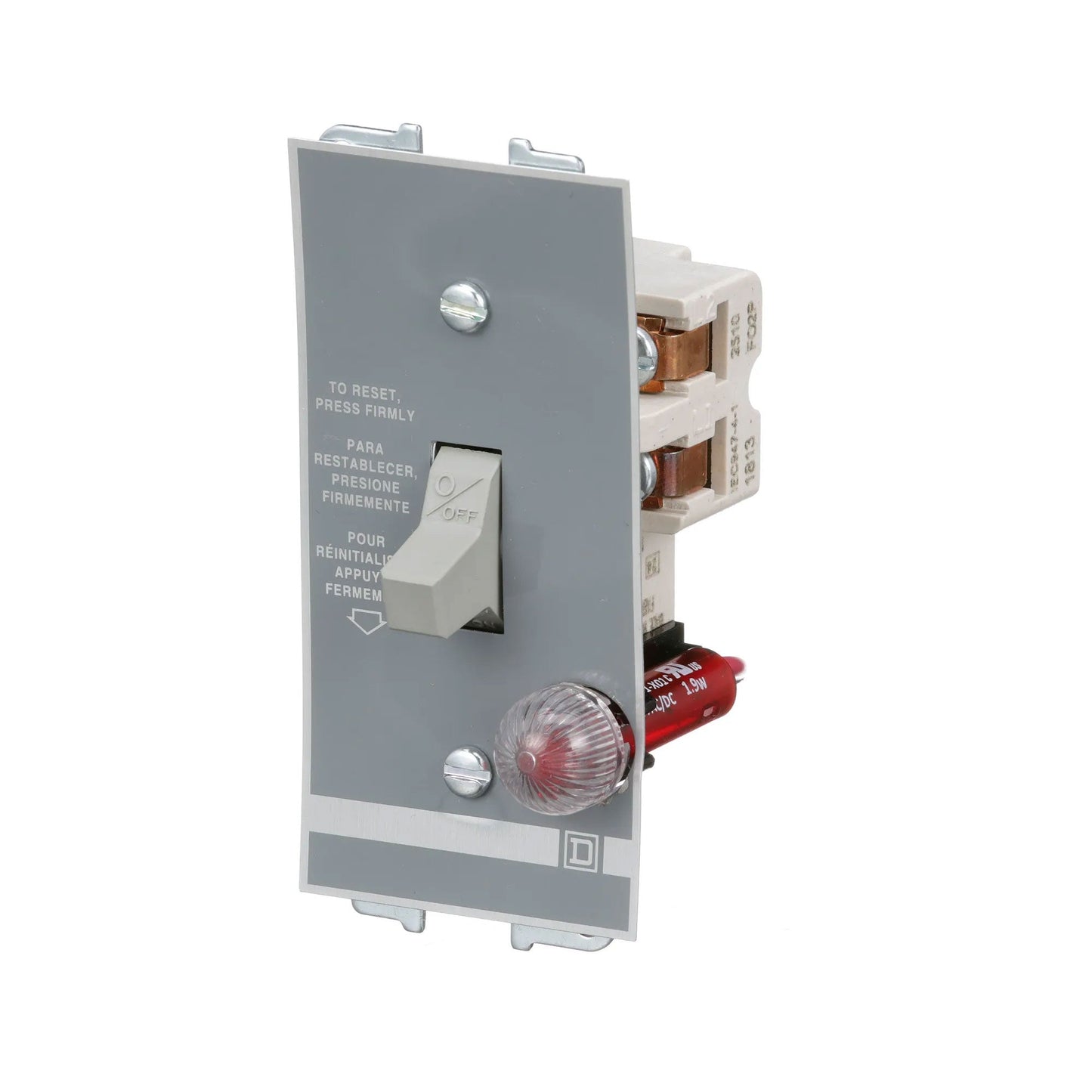 Square D 2510FO2P Motor Starter | 277V 1 Phase 16A 2 Pole Class 2510