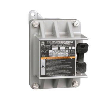 2510KR1 Square D Class 2510 Motor Starter 600V 20A 2 Pole Nema V Cloil - Essential Electric Supply