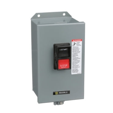 2510MBA1 Square D Class 2510 Motor Starter 600V 9A 2 Pole Nema 00 V Cloil - Essential Electric Supply