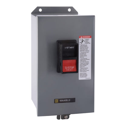 Square D 2510MCA1 Motor Starter | 600V 1 phase 9A 2 pole Class 2510