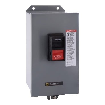 Square D 2510MCA1 Motor Starter | 600V 1 phase 9A 2 pole Class 2510