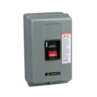 2510MCG2 Square D Class 2510 Motor Starter 600V 9A 2 Pole Nema 00 V Cloil - Essential Electric Supply