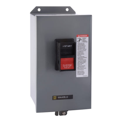 Square D 2510MBA2 Motor Starter 3 pole 3 phase 600V 9A Class 2510