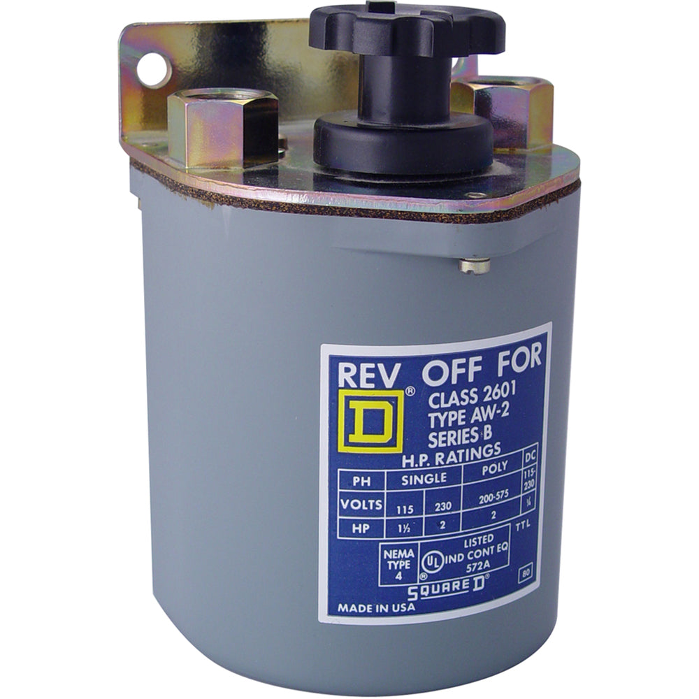 Square D 2601BW1 Drum Switch | 5 HP 575 VAC B Series