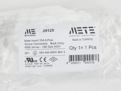 OZ/Gedney 29125 Rigid Conduit Connector | Steel 600V 3-Pole Magnetic Only NS NSF NFNF NFNL NFHF NFHL Compact