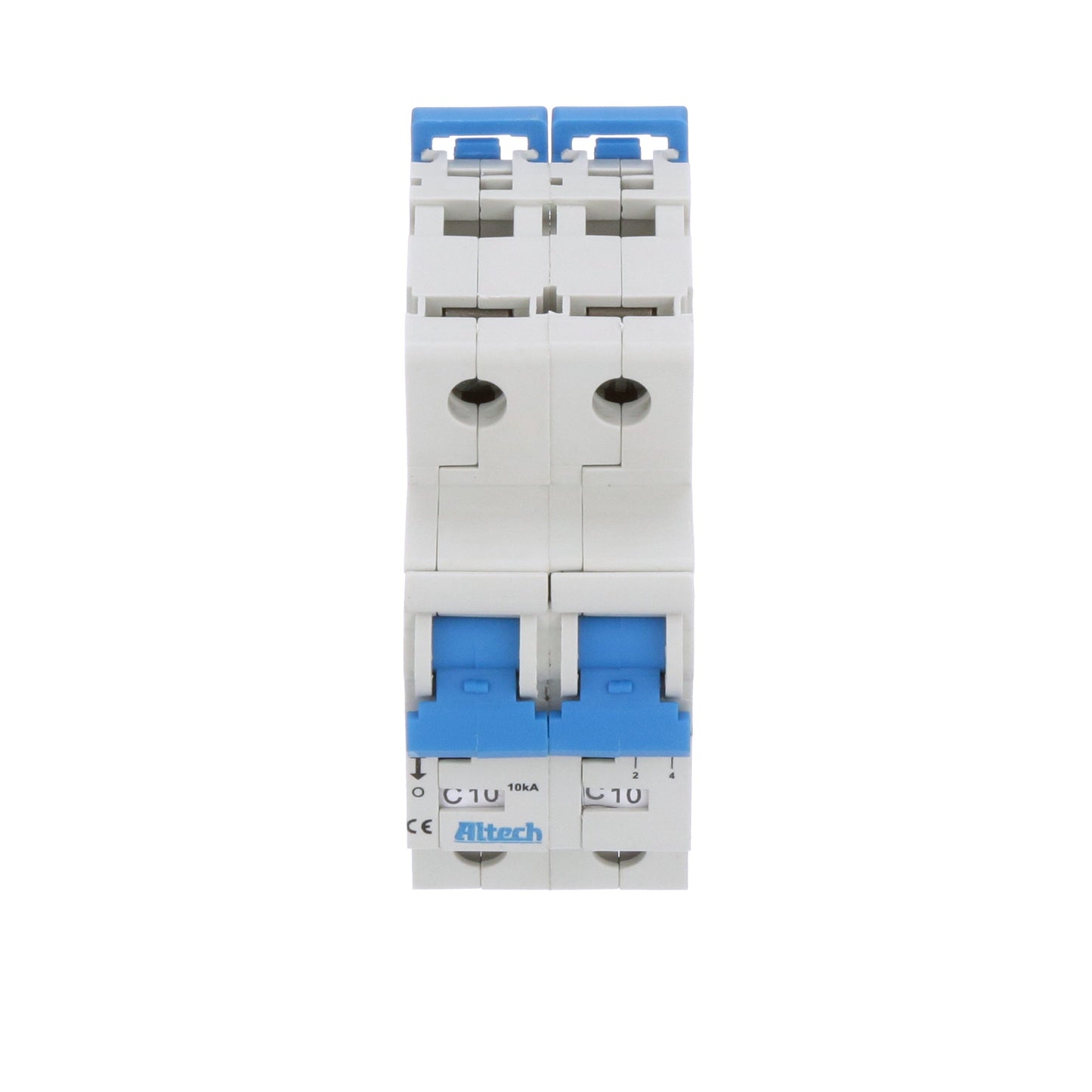 Altech Corp 2CU10R Circuit Breaker | 480V 10A 2 Pole Thermal Magnetic