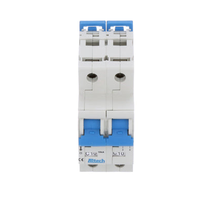 Altech Corp 2CU10R Circuit Breaker | 480V 10A 2 Pole Thermal Magnetic