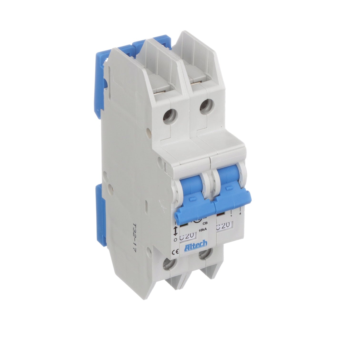 Altech Corp 2CU20L Circuit Breaker | 277V 20A 2 Pole Molded Case Thermal Magnetic
