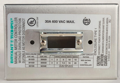 OZ/Gedney 30100 Circuit Breaker Enclosure